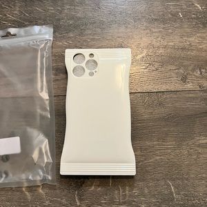 iPhone 13 Pro Max Pro‎ Square Silicone White Candy Bag Case NEW